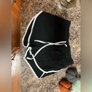 ASOS design, high rise athletic shorts, cut short shorts, gym shorts, sporty